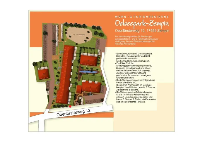 公寓 Ostseepark We 32 Insel Used 泽姆平